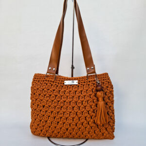 Bolsa Cipreste — Crochê Artesanal