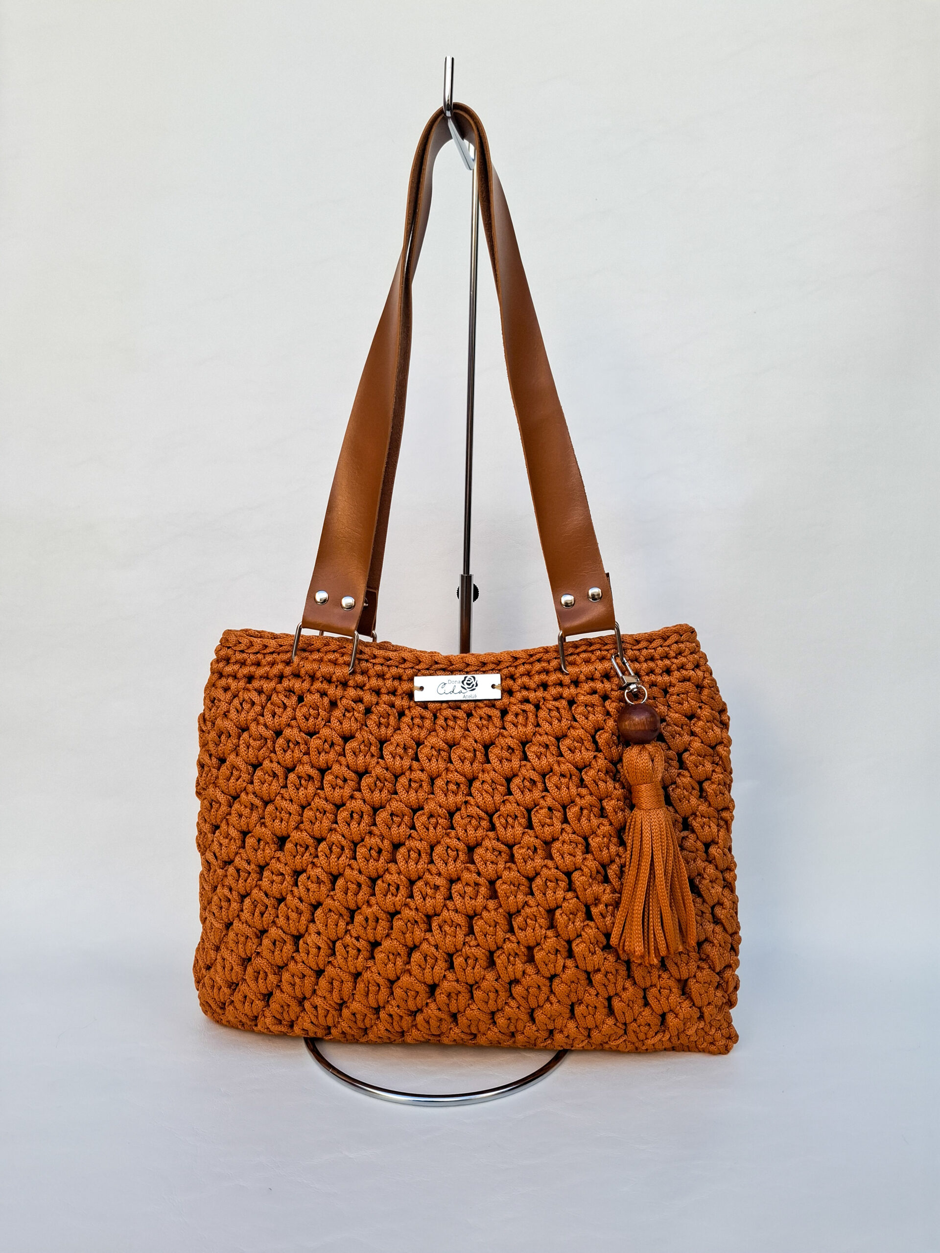 Bolsa Cipreste — Crochê Artesanal