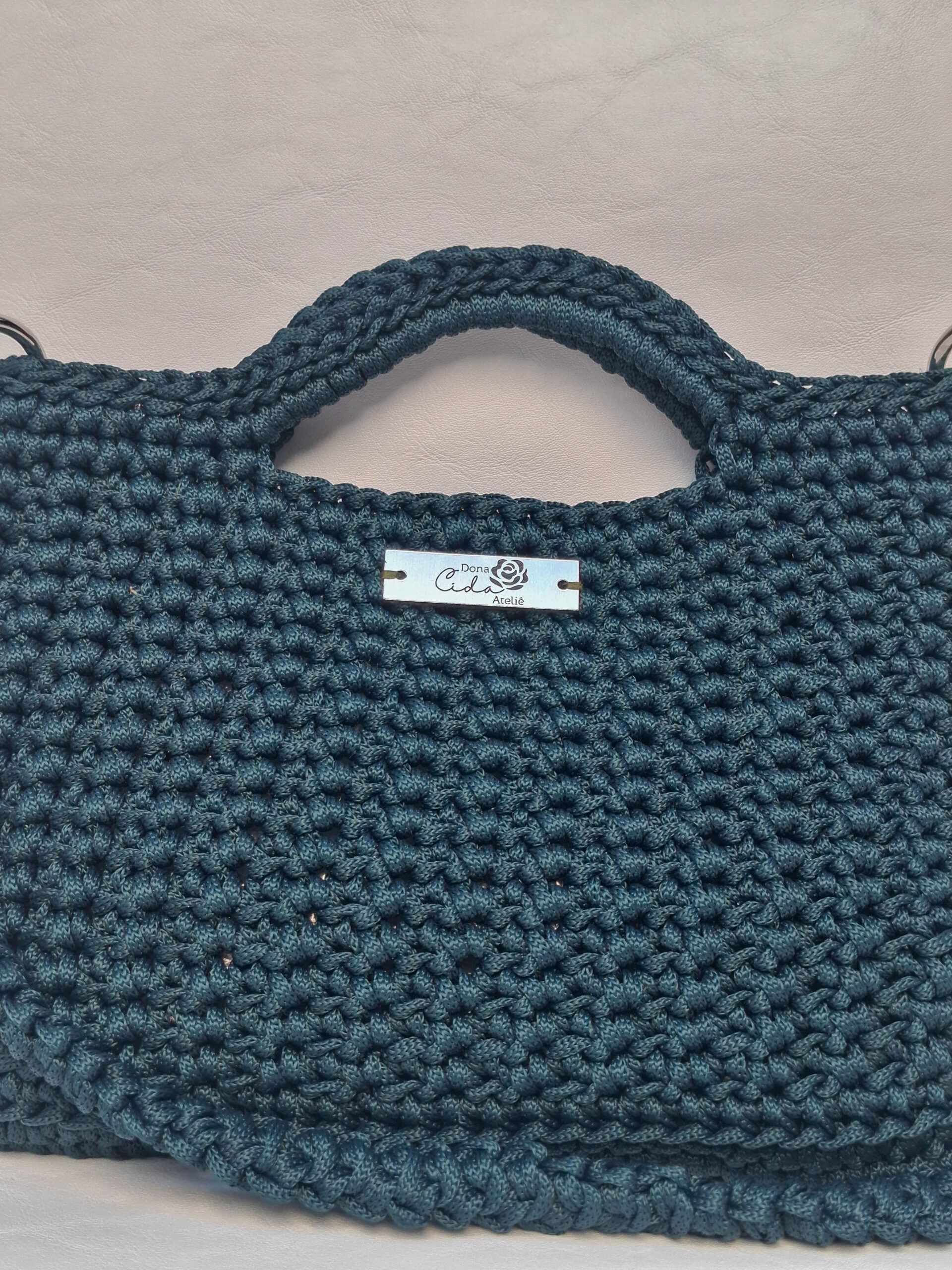 Bolsa Magnólia — Crochê Artesanal - Imagem 5