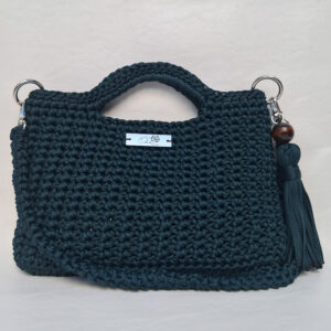 Bolsa Magnólia — Crochê Artesanal